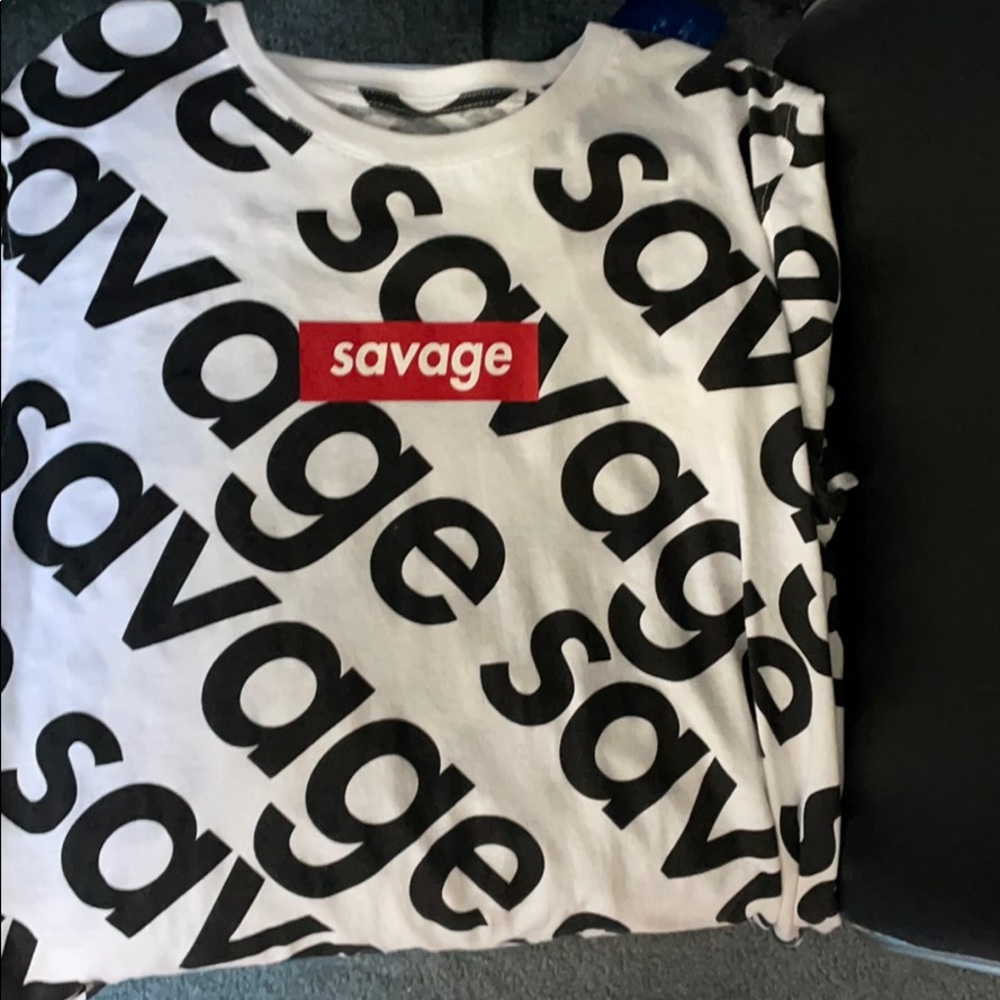 Savage worded T shirt